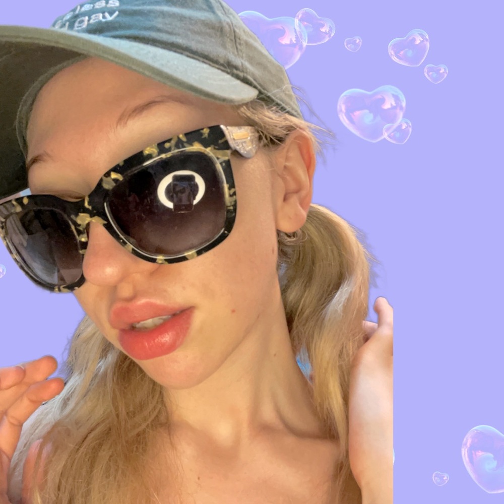 Gold Flake D&G Sunglasses